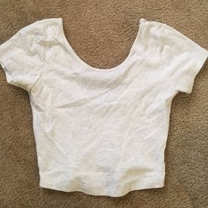 Brandy Melville Basic Crop Top